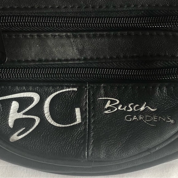 Bags Vintage 8s Busch Gardens Leather Fanny Pack Belt Bag Seven
